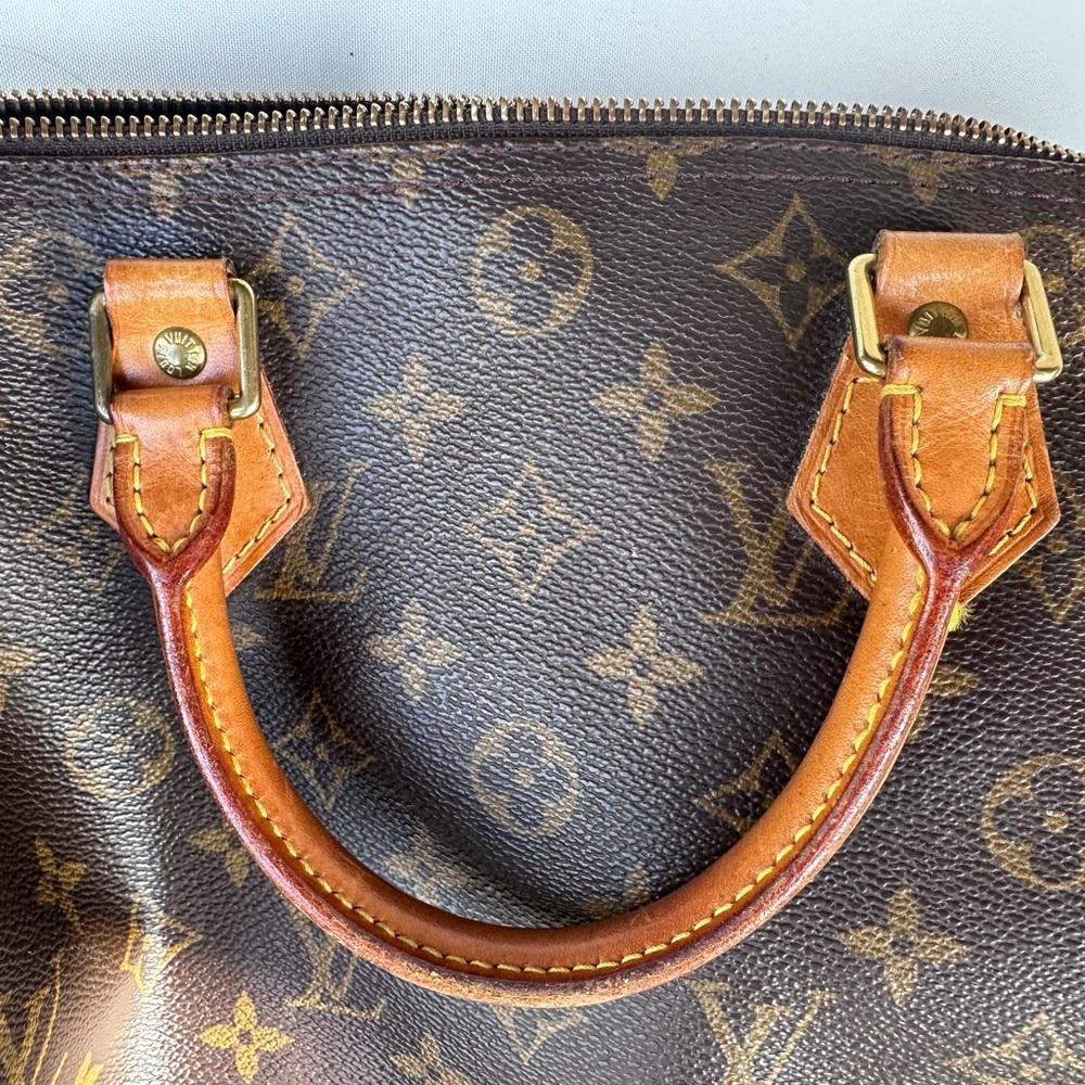 Louis Vuitton Brown Monogram Travel Bag - Picture 10 of 15